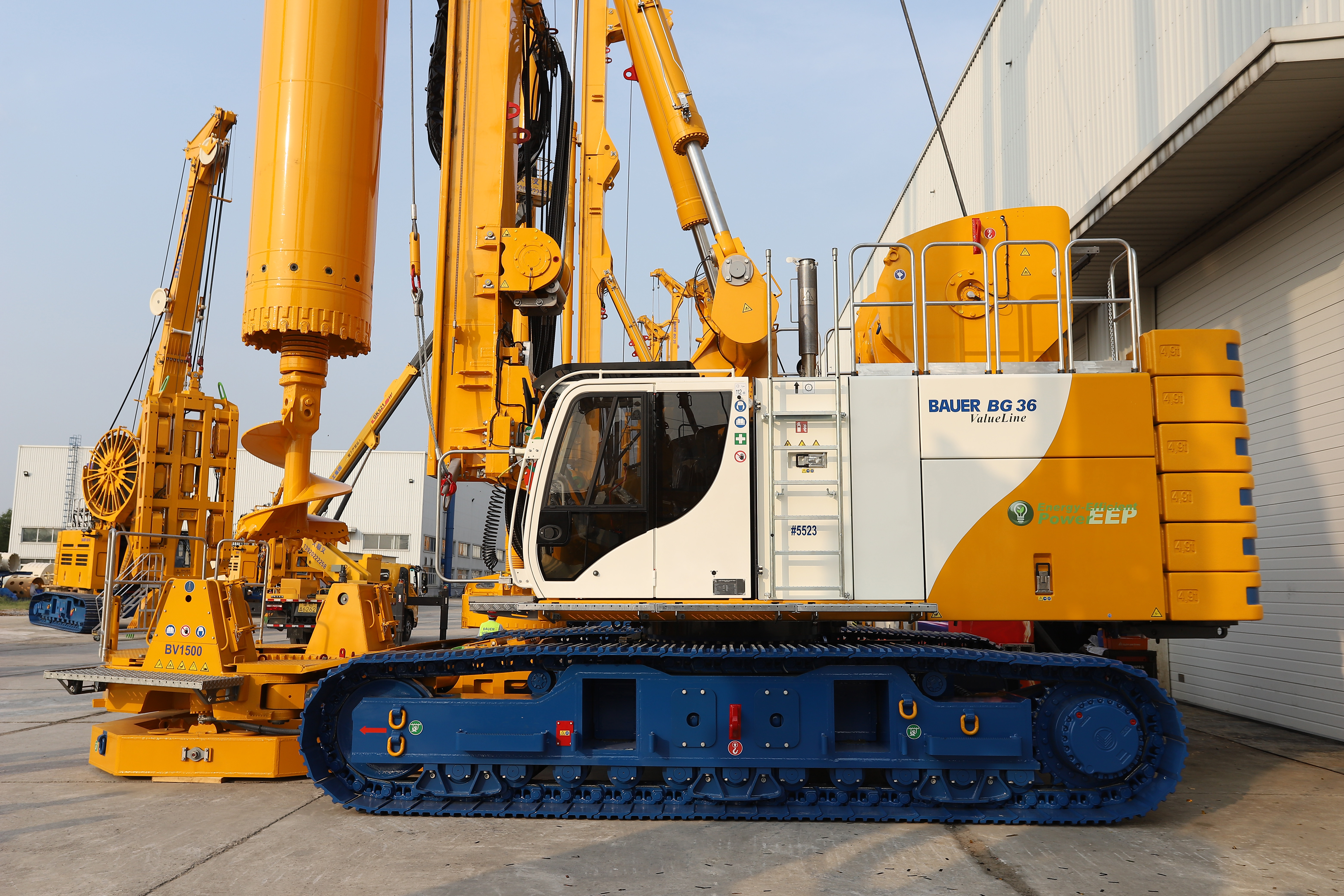 Perforatrice BAUER BG 36 con BT 90